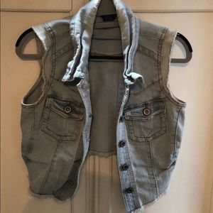 Denim vest